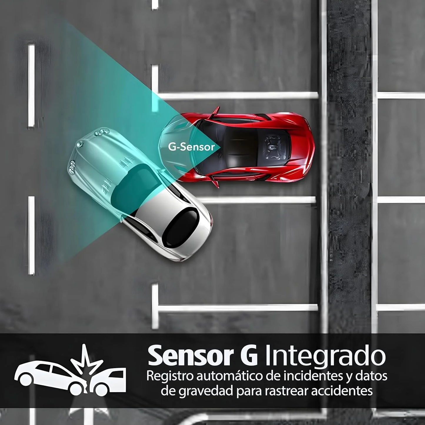 Espejo Retrovisor con Cámaras Full HD Delantera y Trasera