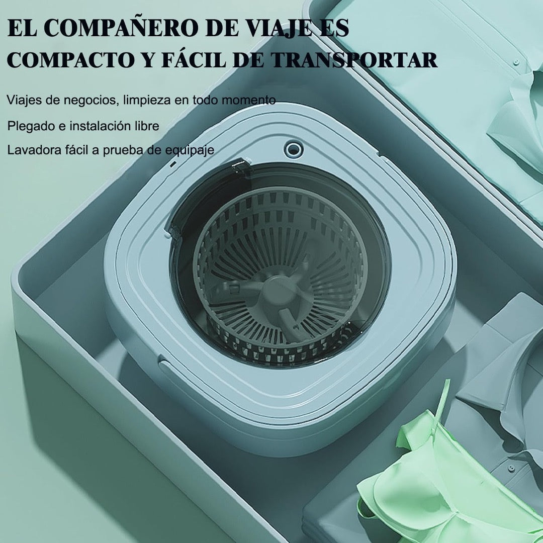 Mini Lavadora Portátil - Compacta y Económica