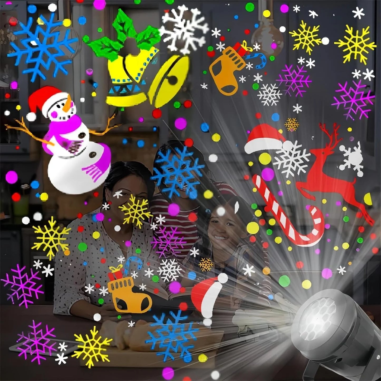 Proyector Navideño Mágico HD