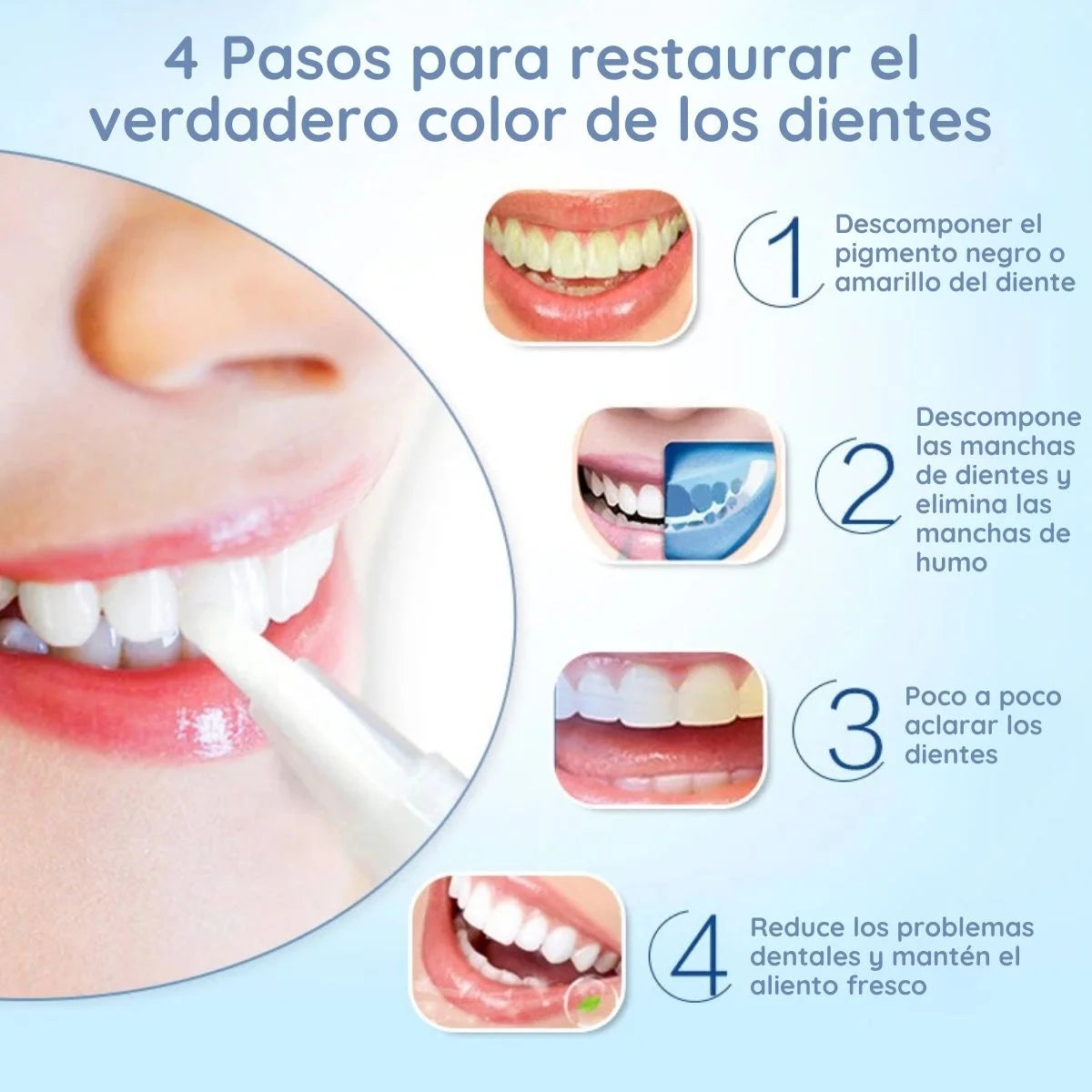 Pincel Magico Blanqueador Dental