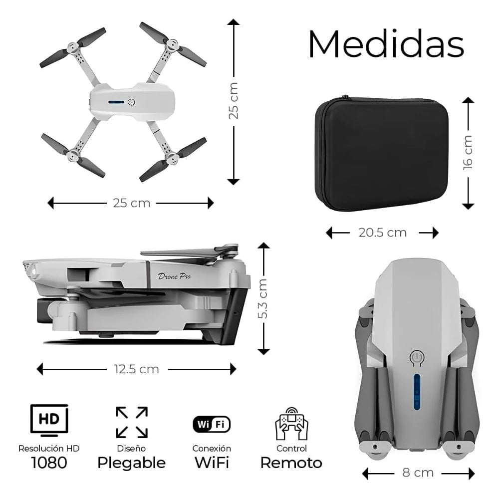 Mini Dron HD PRO Cámara Dual