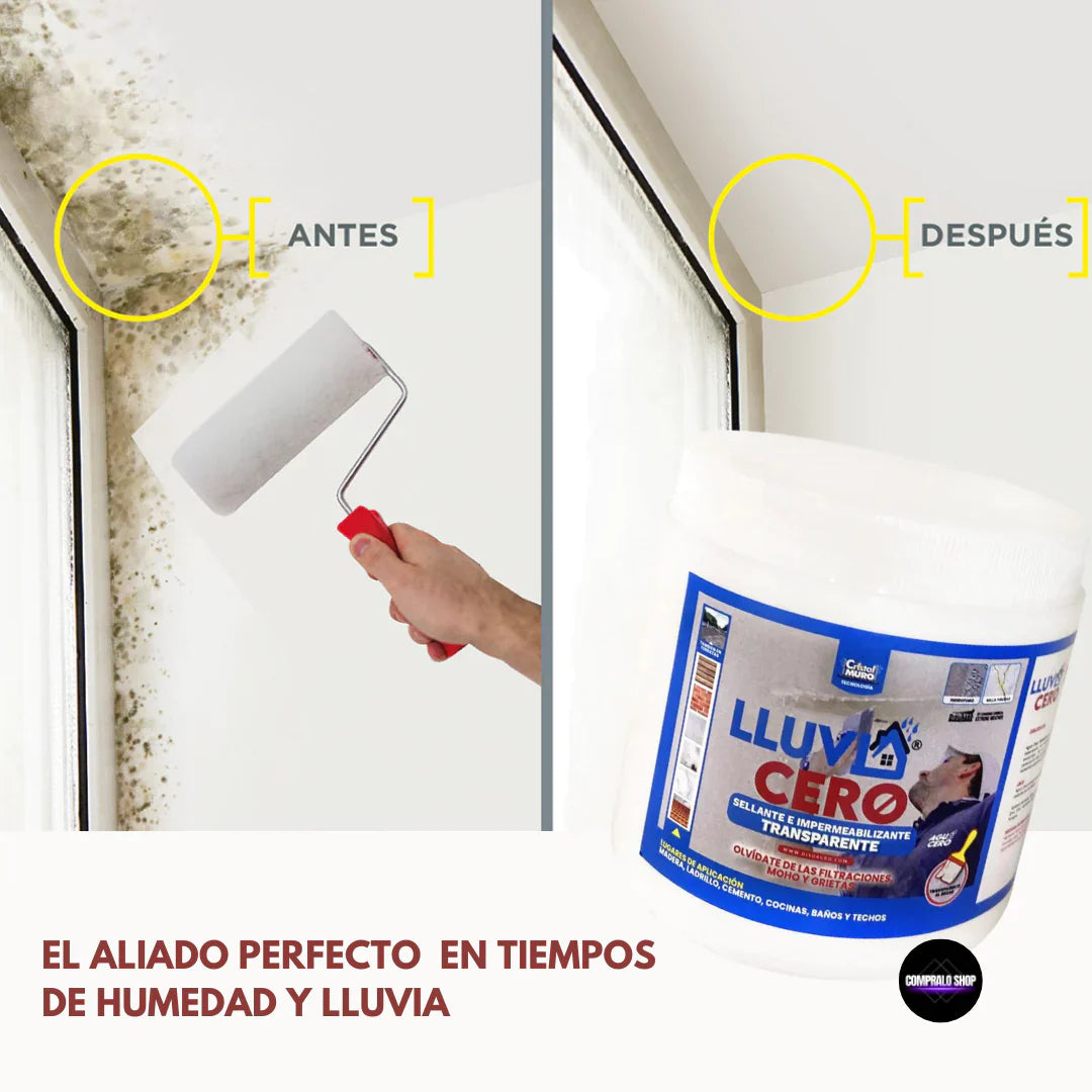 2x1 Impermeabilizante Sellador Lluvia Cero 1 Lt - Protección Extrema