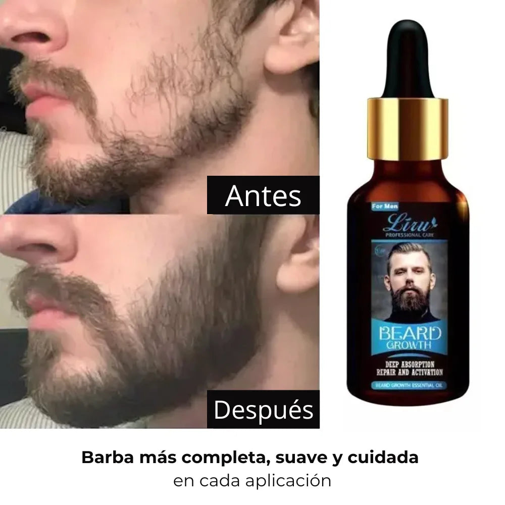 Suero para Crecimiento de Barba y Bigote