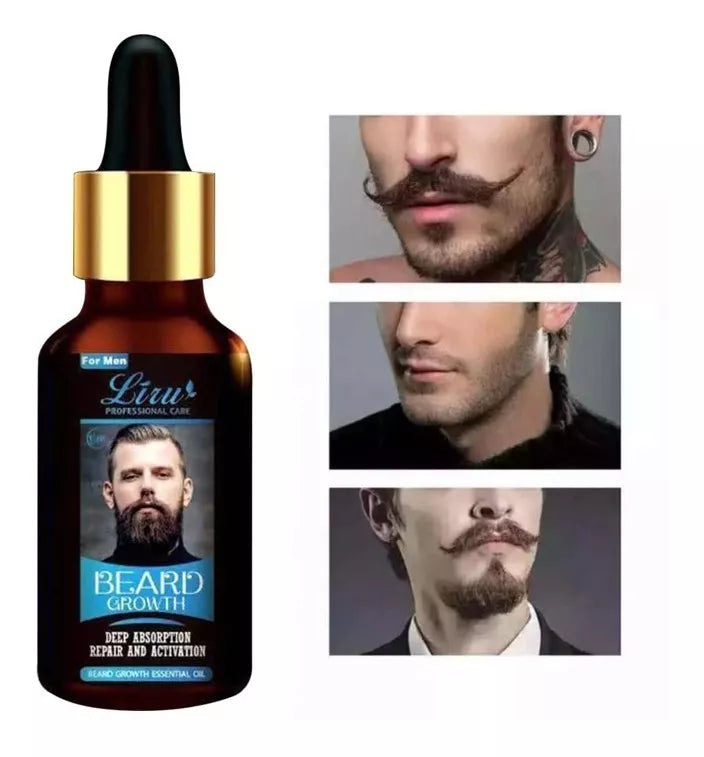 Suero para Crecimiento de Barba y Bigote